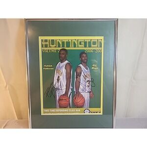 Huntington High Patrick Patterson & OJ Mayo Dual Auto Framed Photo 2006-07...